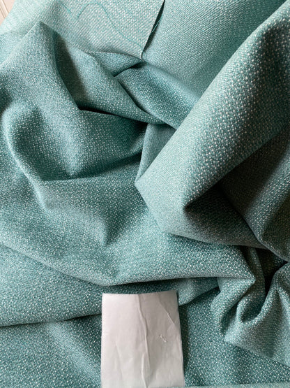 by yard Scalamandre San Miguel Texture Caribbean Heavy Blue Ocean Aqua Green Chenille MSRP USD 216/Y