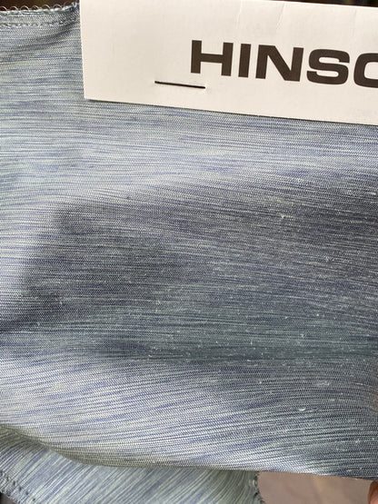 Scalamandre Diffusion Taffeta Ice Blue Iridescent Silk Taffeta Texture MSRP USD294/y