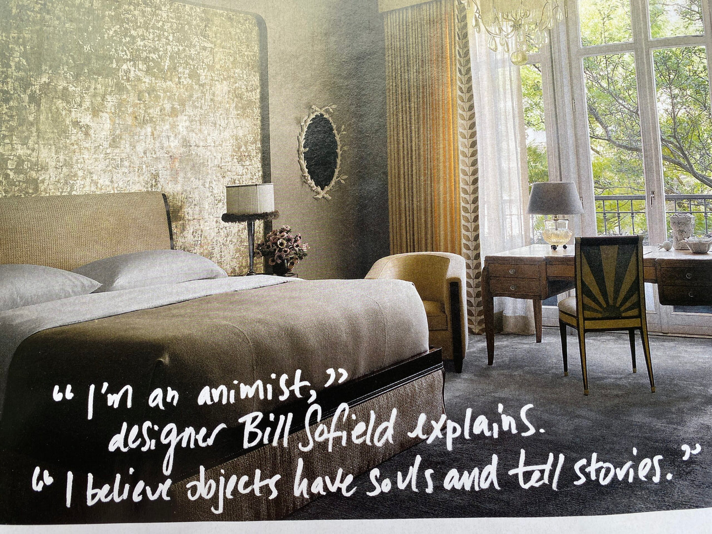 by yard Scalamandre Tea Leaf Copper Handmade Wallpaper Gold Leaf On Rice Paper MSRP USD 464/yard