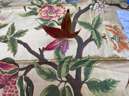 23a Berkbox19 Scalamandre Woven Frida Gold/multi MSRP USD 546/yard