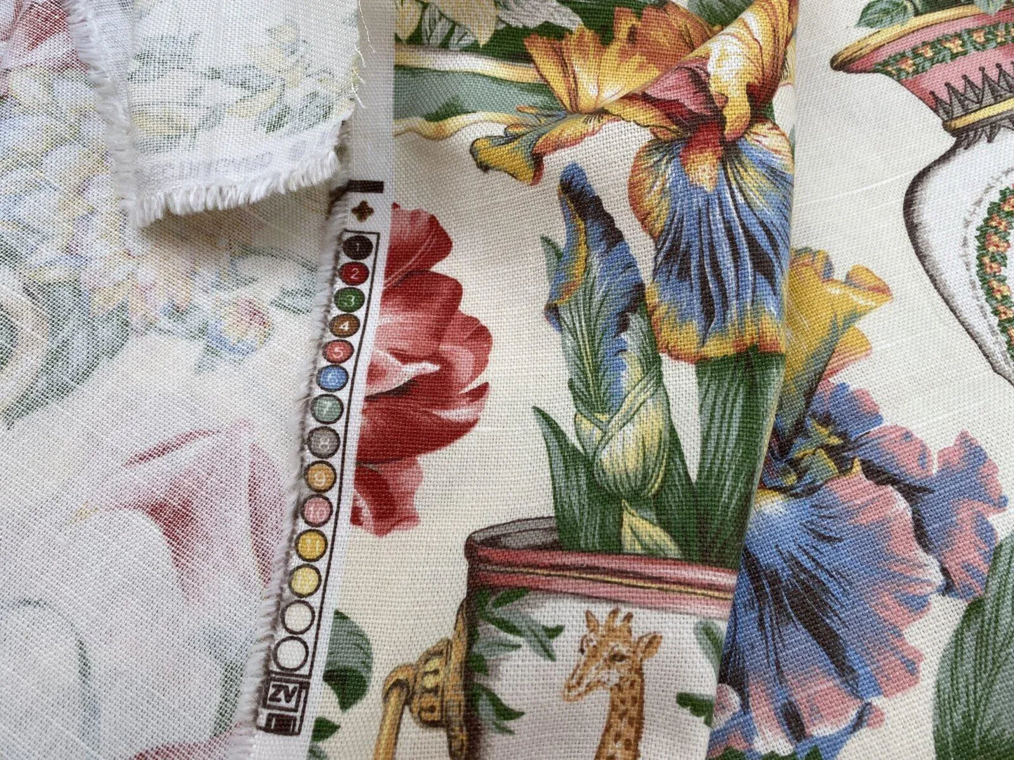 3yards 10" Margarita Tulip Dalia Rose Safari Animal Monkey Leopard Tiger Giraffe Print