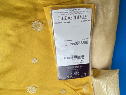 3 Berkbox101 Square Silk by Lelievre Paris Gericault Seat and Back Or Yellow White House Neoclassic Medallion MSRP USD500+/y