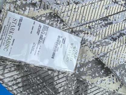 4 Berkbox101 Square Silky by Old World Weavers Chiron Milky Way Gray Beige Geometric MSRP USD 300+/y