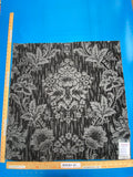 15 Berkbox101 Square Jacquard by Scalamandre Villa Ada Nero Black White Damask MSRP USD 300+/y