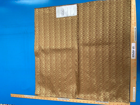 18 Berkbox101 Square Silk by Old World Weavers Carlos Small Damask Toffee Red Brown Small Scale MSRP USD300+/y