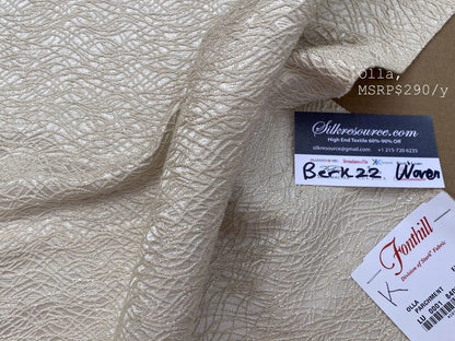 Scalamandre Woven  Olla Parchment White MSRP USD 372/yard