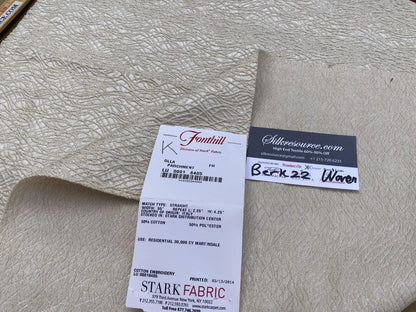 Scalamandre Woven  Olla Parchment White MSRP USD 372/yard