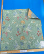 35 Berkbox101 Square Jacquard by Scalamandre Artemisia Turchese Green Fruits Floral Botanical Foliage MSRP USD300+/y