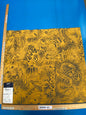 43 Berkbox101 Square Jacquard by Jean Paul Gaultier Komodo Gold Bird Animal Chinoiserie Graphic Scenic MSRP USD734/y