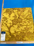 45 Berkbox101 Square Silk by Tassinari and Chatel Argenson Or Yellow Gold Damask Floral Historic MSRP USD 300+/y