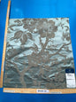 51 Berkbox101 Square Silk by Tassinari and Chatel Argenson Nattier Blue Floral Botanical Foliage MSRP USD 1200+/y