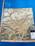 54 Berkbox101 Square Silk by Tassinari and Chatel Argenson Dore Beige Floral Botanical Foliage MSRP USD 1200+/y