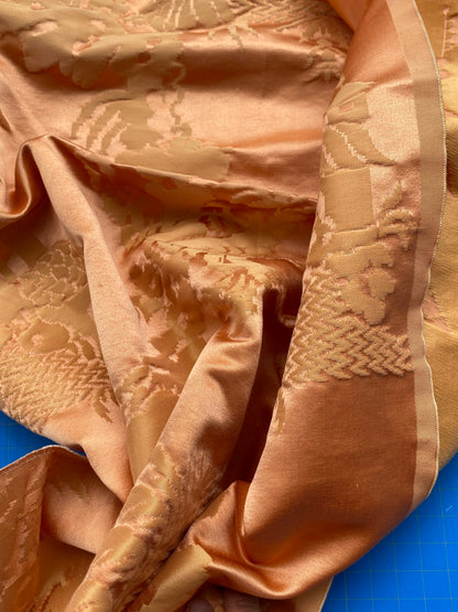 58 Berkbox101 Square Silky by Tassinari and Chatel Les Chinois Cannelle Orange Chinoiserie Historic MSRP USD 700+/y