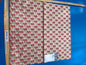 63 Berkbox101 Square Silk by Tassinari and Chatel Carmontel Rouge Red Beige Small Scale Floral Historic MSRP USD704/y