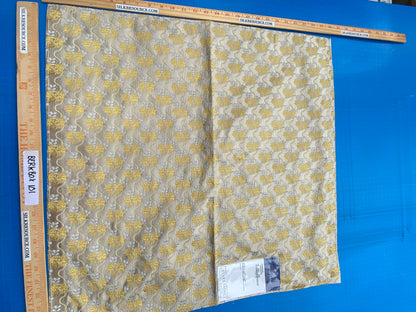 65 Berkbox101 Square Silk by Tassinari and Chatel Carmontel Gris Creme Small Scale Floral Historic MSRP USD704/y