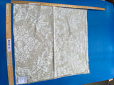 74 Berkbox101 Square Jacquard by Scalamandre Villa Ada Beige Damask MSRP USD 300+/y