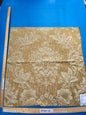 77 Berkbox101 Square Jacquard by Scalamandre Villa Ada Oro Yellow Beige Damask MSRP USD 300+/y