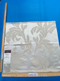 3 Berkbox102 Square Jacquard by Lelievre Paris Asuka Craie Gray Botanical Foliage MSRP USD688/y