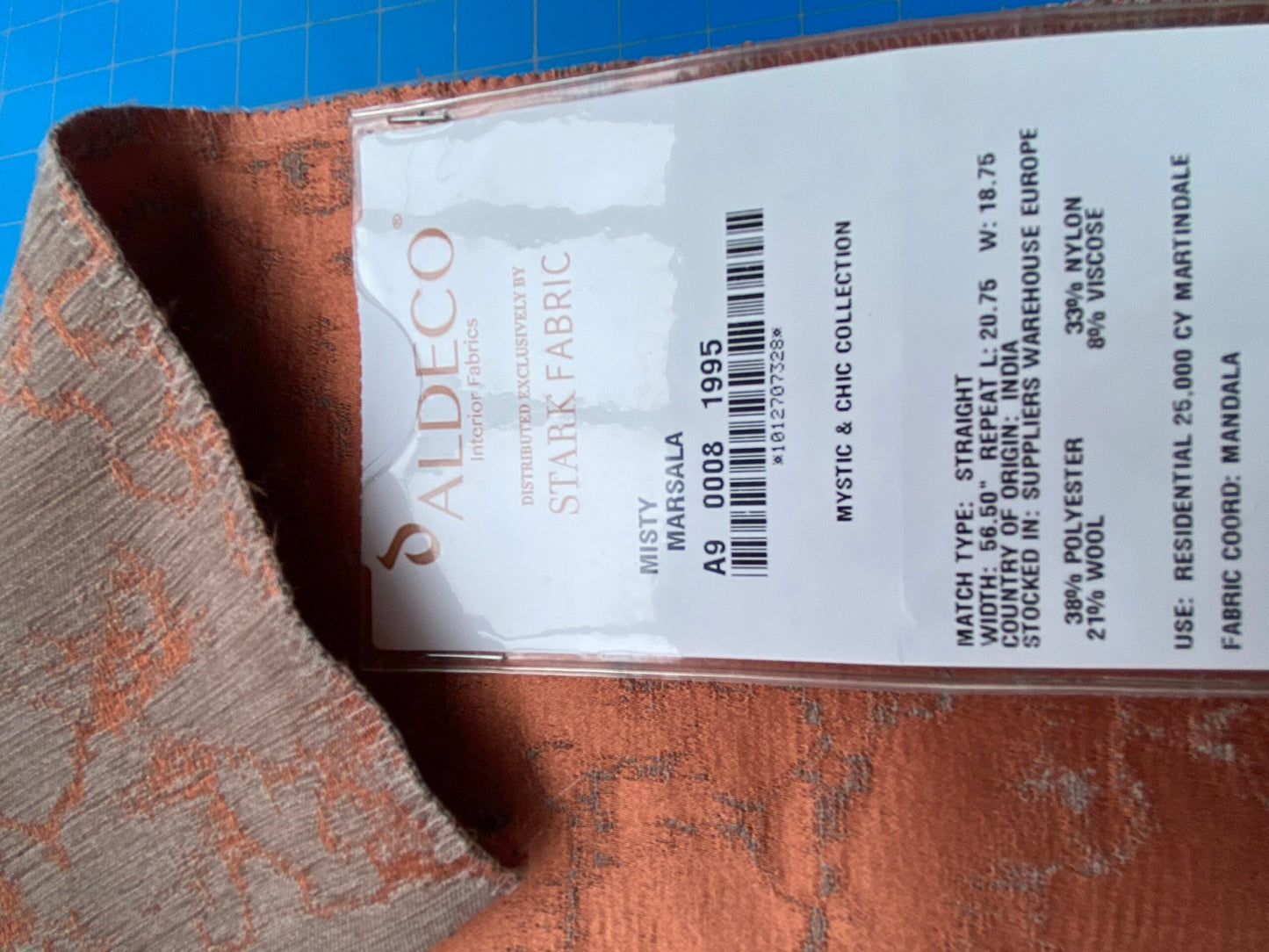 9 Berkbox102 Square Jacquard by Aldeco Misty Marsala Red Brown Abstract Wool MSRP USD300+/y