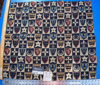 10c Berkbox26 Scalamandre Woven Knights Bridge Navy Blue