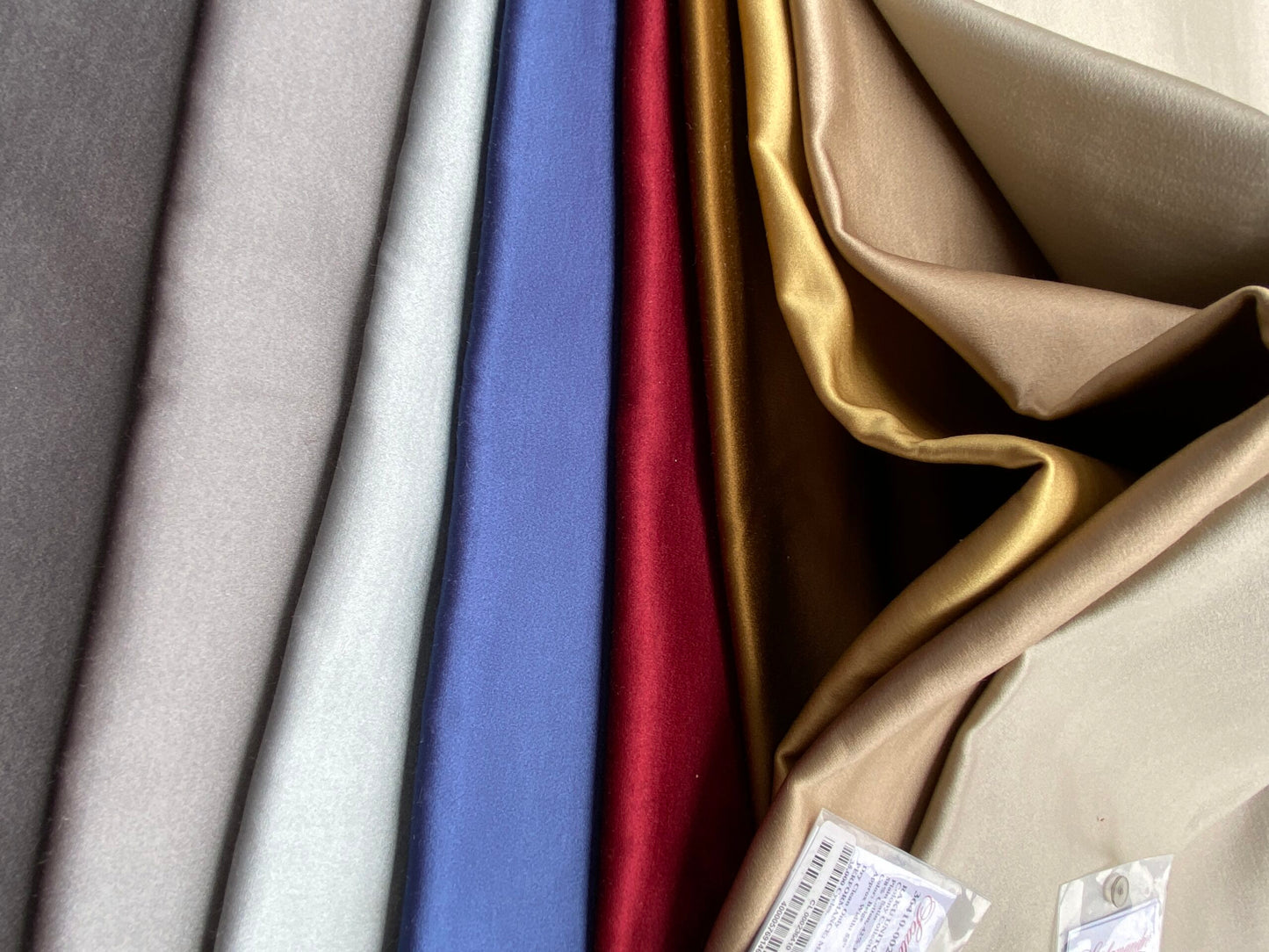 22 Berkbox102 Square Plains Texture by Scalamandre Raku Unito Colony Plain Satin Solid 26"x26" 9 Pieces in Different Colorways  MSRP USD 300+/y