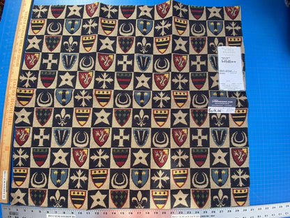 10f Berkbox26 Scalamandre Woven Knights Bridge Navy Blue