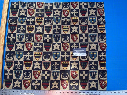 10j Berkbox26 Scalamandre Woven Knights Bridge Navy Blue