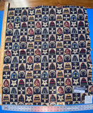 10k Berkbox26 Scalamandre Woven Knights Bridge Navy Blue