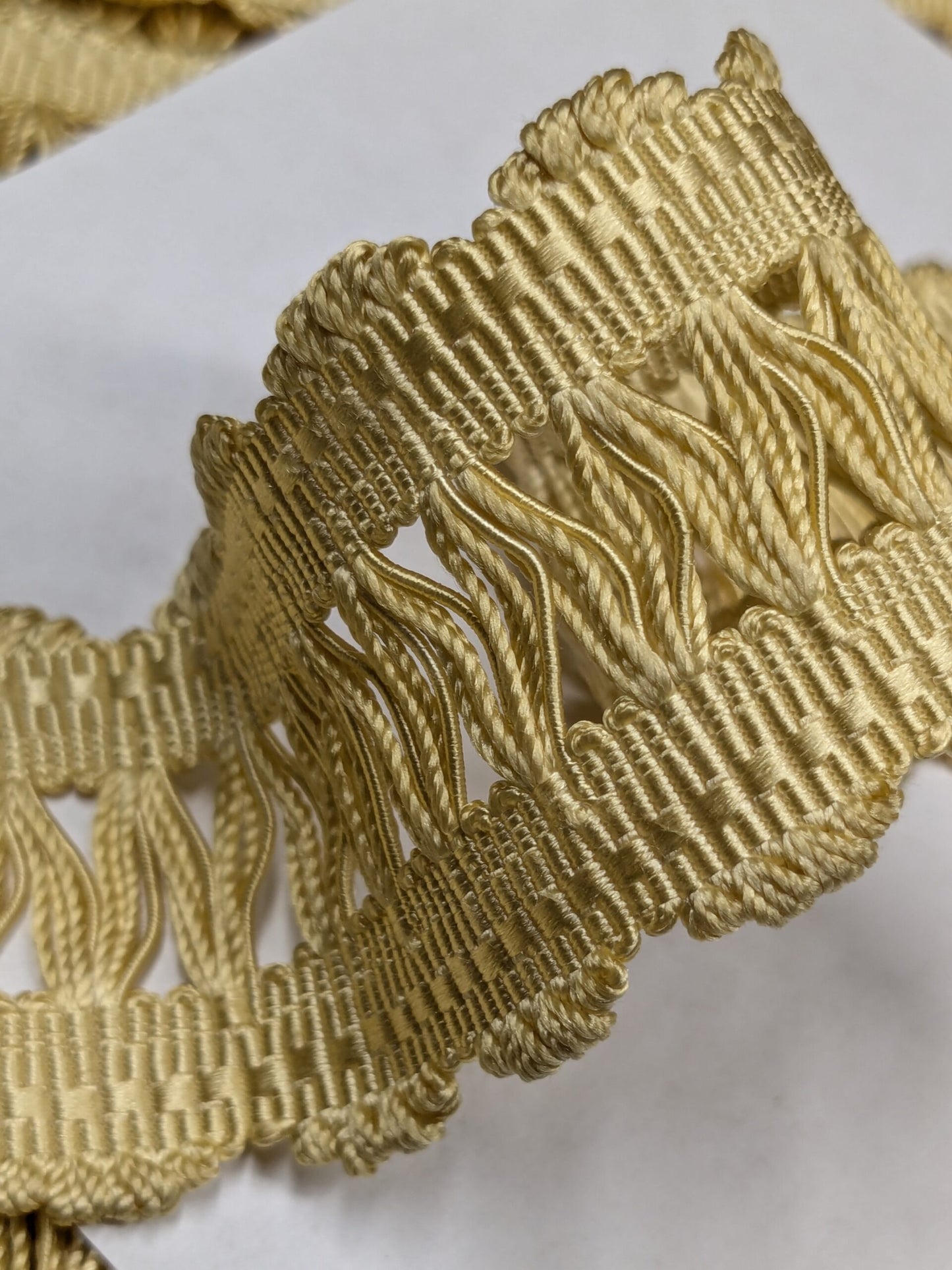 By yd SCALAMANDRE YELLOW PURE GOLD 100% SILK OPEN WEAVE V306A-101 (Copy)