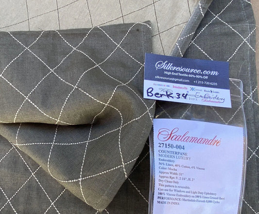 5 Berkbox34 Scalamandre Embroidery Counterpane Modern Luxury Mocha