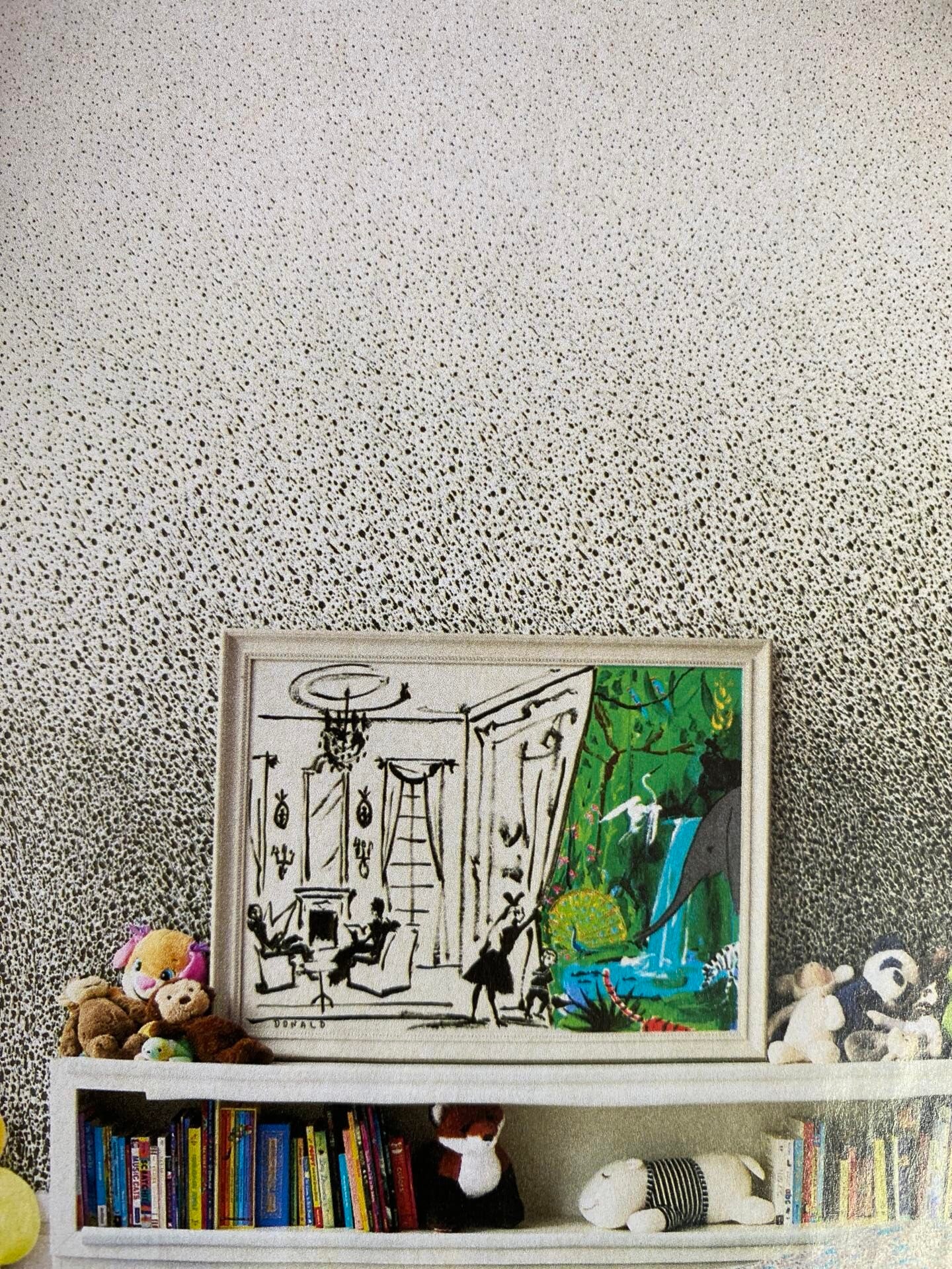 Scalamandre Van Cotton Print Navy On White Polka Dots MSRP USD 176/Y Albert Hadley To Van Truex Hn