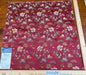 6 Berkbox106 24" x 24" Square Scalamandre Tassinari &amp; Chatel Ferrieres Ho Rubies Silk Red Floral Historic MSRP USD2158/y