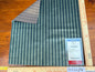 28 Berkbox106 18" x 18" Square Scalamandre Old World Weavers Colline Blue Stripe Velvet