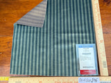 28 Berkbox106 18" x 18" Square Scalamandre Old World Weavers Colline Blue Stripe Velvet