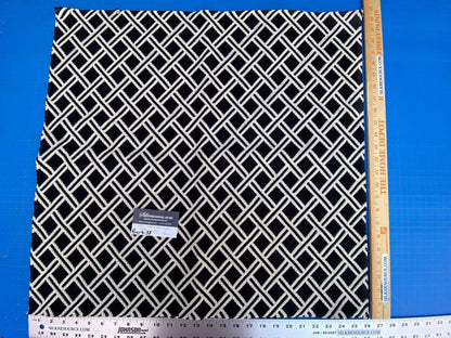6 Berkbox38 Scalamandre Woven Black And White