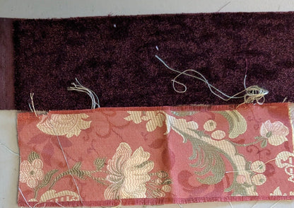 Scalamandre Old World Weavers Louis Xv Silk Lampas Chinese Red Chinoiserie MSRP USD 730/Y circa 1730