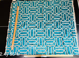 2 Berkbox107 2.4yards x 55"w  Scalamandre Old World Weavers Piazza Del Duomo Silk Linen Teal Blue White Marco Foresti Collection MSRP USD 600+/y