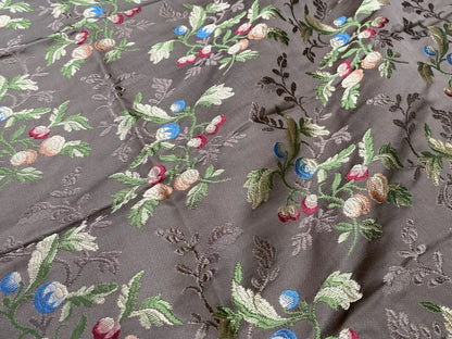 6 Berkbox39 Scalamandre Old World Weavers Silk Villa Erba Brown MSRP USD 808/Yard