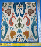 5e Berkbox7 Scalamandre Embroidery Mandalay Ikat Spice Market MSRP USD 414/Yard