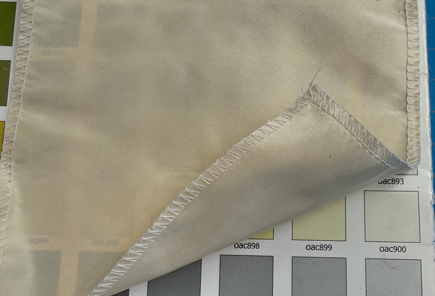 Divine Silk Taffeta in Creme de la Creme 100% Silk Crisp Cream White Solid MSRP USD268/yard - Special Order