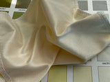 Divine Silk Taffeta in Creme de la Creme 100% Silk Crisp Cream White Solid MSRP USD268/yard - Special Order