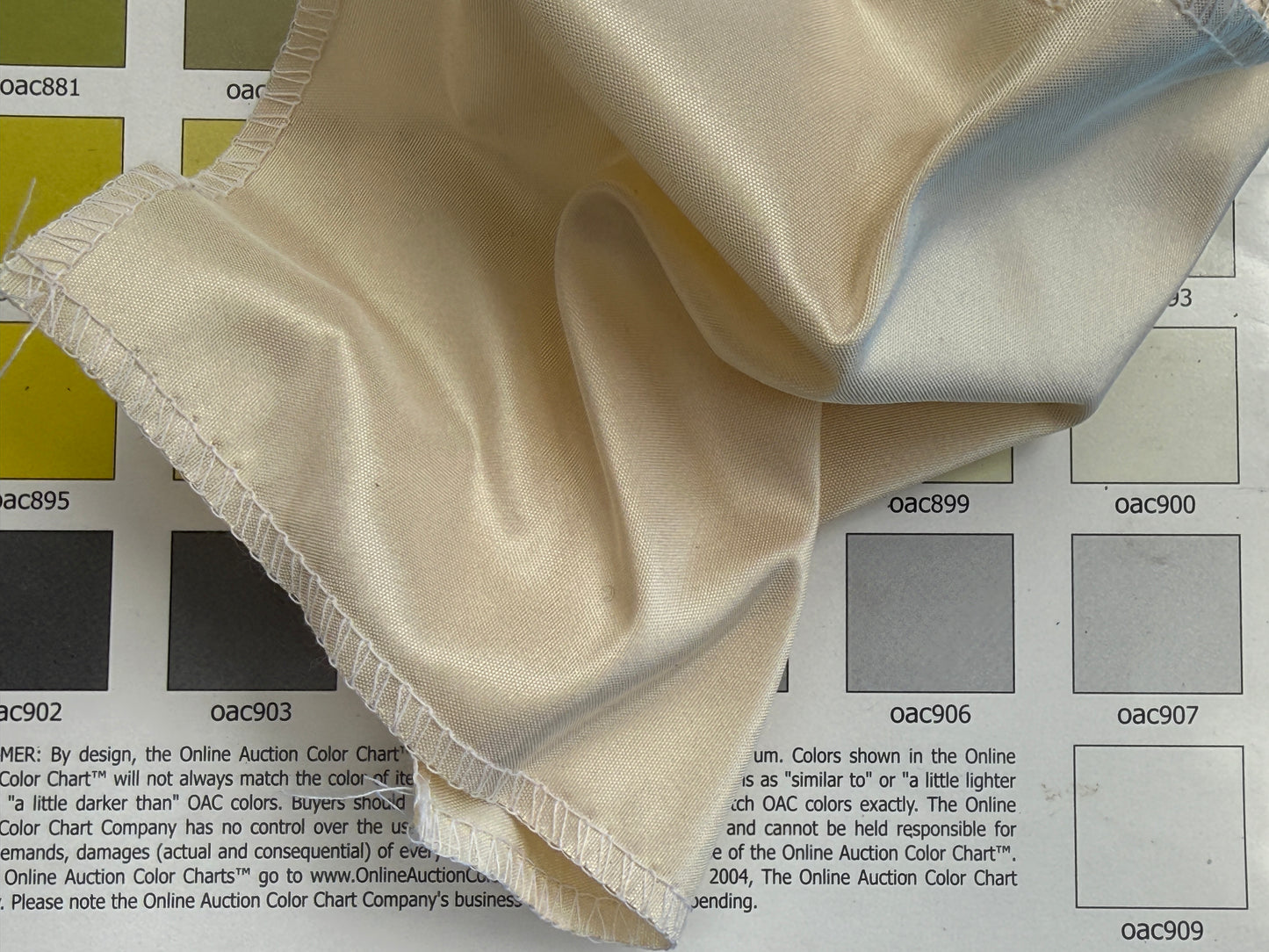 Divine Silk Taffeta in Creme de la Creme 100% Silk Crisp Cream White Solid MSRP USD268/yard - Special Order