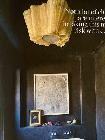 Scalamandre " Pintuck Linen Sheer Flax Linen MSRP USD 106/Y