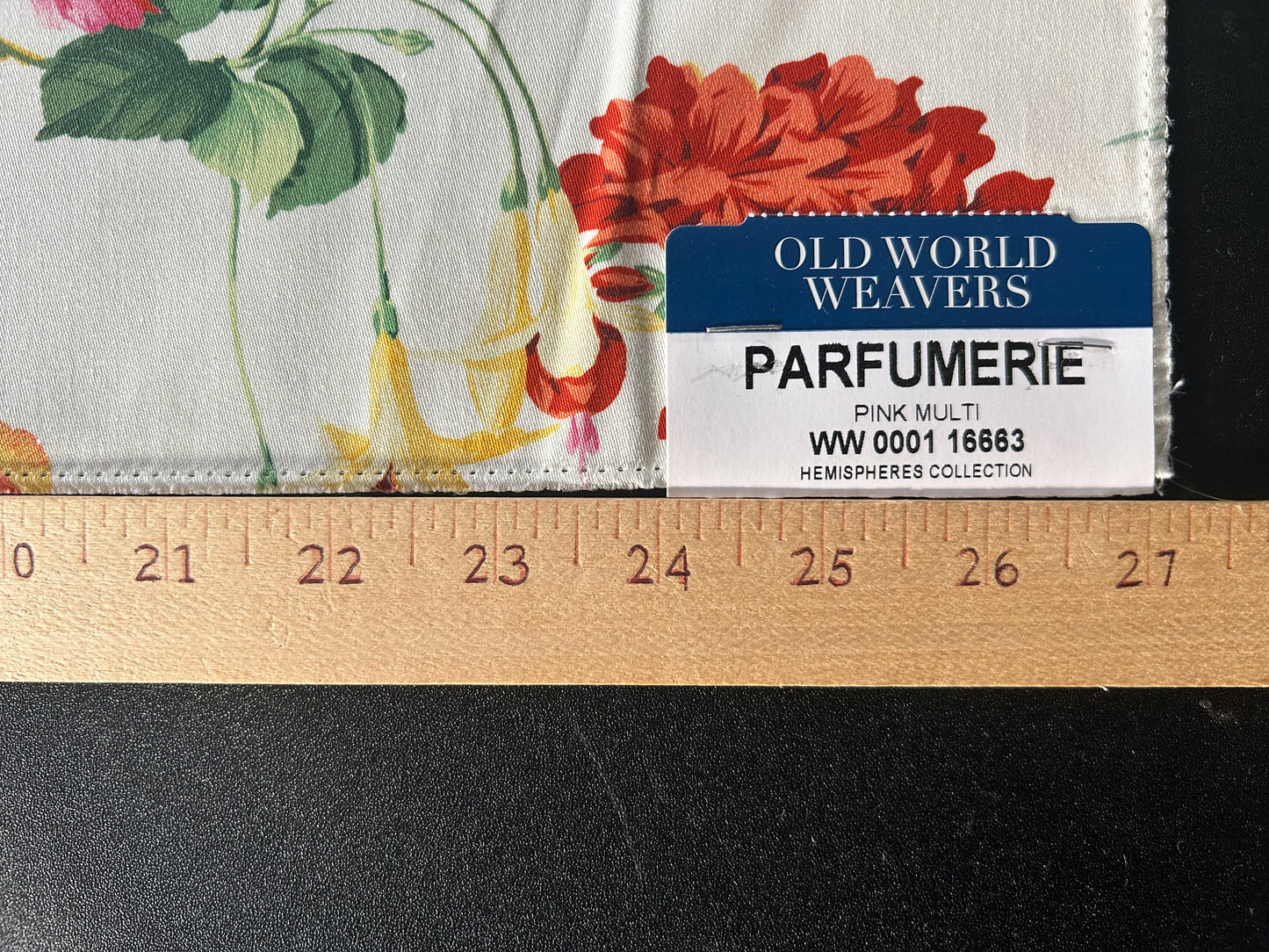 Scalamandre Parfumerie Pink Multi Floral Cotton Printed Fabric - Special Order