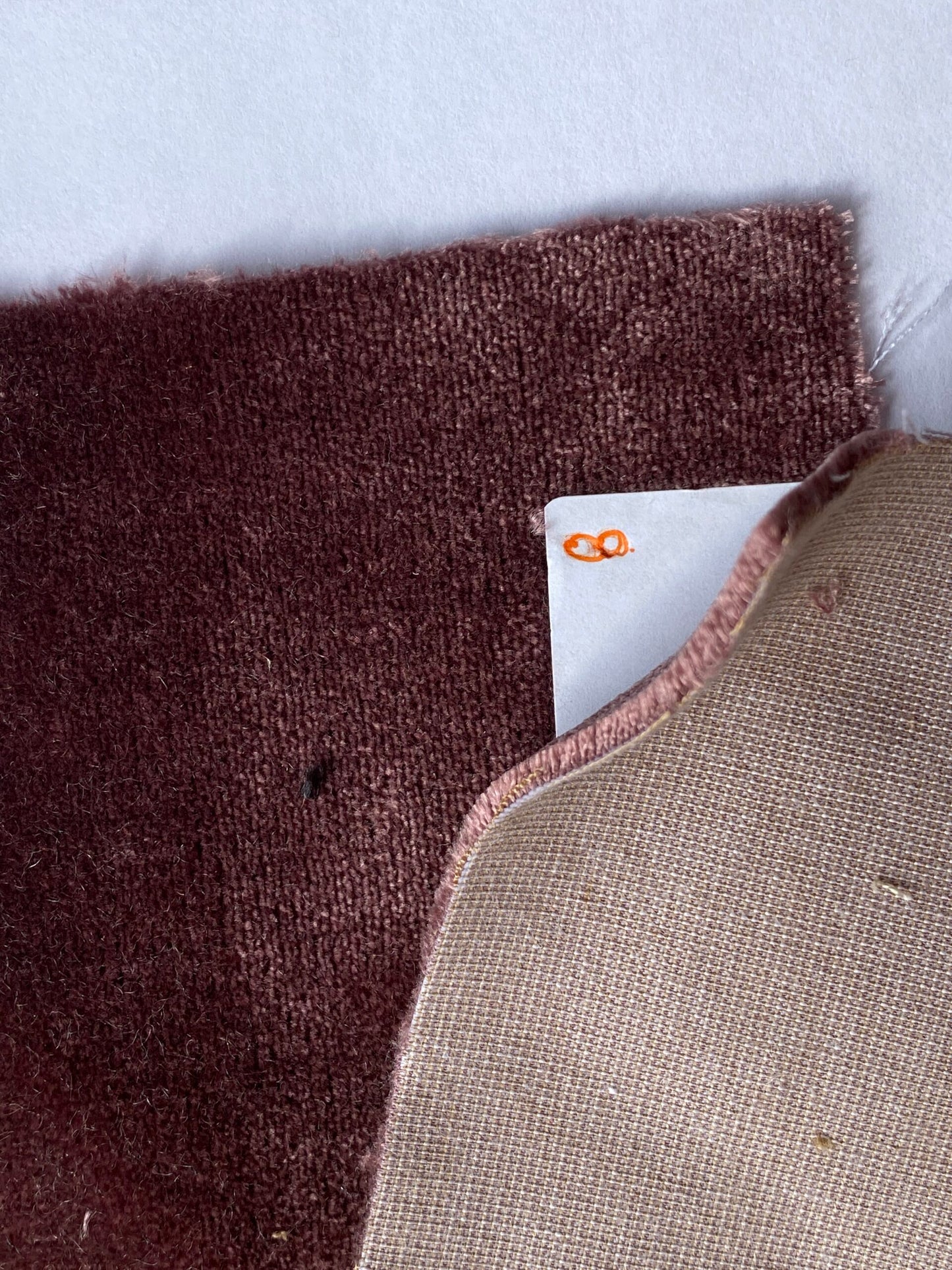 King's Silk Velvet Plum Deep Red Purple Radiance Highest Quality Heavy 39,000+ martindale MSRP USD 728/Yard