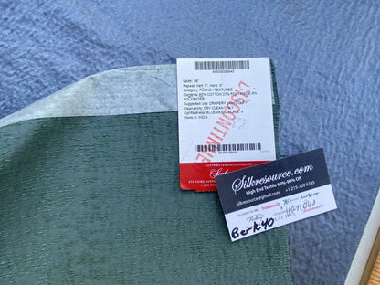 9 Berkbox40 Scalamandre Alhambra Various Zen Satin Blue Cloud