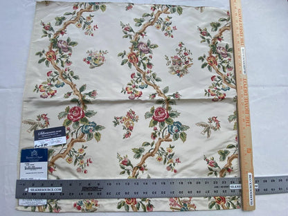 15 Berkbox40 Scalamandre Various Tassinari &amp; Chatel Cypris Fond Crème Silk Print MSRP USD800+/y