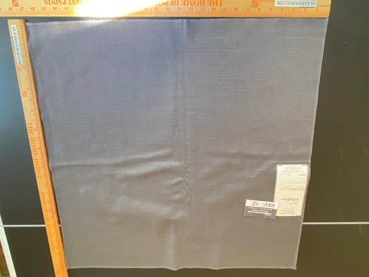 Scalamandre Eco Fr Heavy Grey Viscose Plain - 27″x 27″ Square