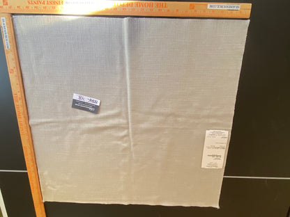 Scalamandre Eco FR Heavy Concrete Viscose Plain Cream - 27″x 27″ Square