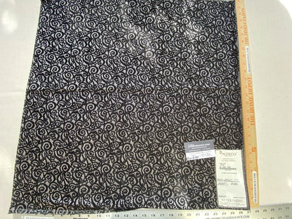 22 Berkbox40 Scalamandre ALDECO Stark Fabric Various Lady Lace Black MSRP USD400+/yd